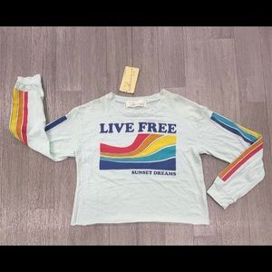 🌈🆕💫 BNWT Vintage Havana top